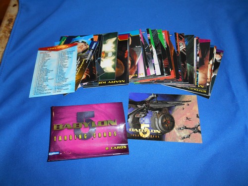 BABYLON 5 Series 2 Skybox 1996 Complete BASE SET 60 TRADING CARDS NM/Mint W/CASE - Picture 2 of 2
