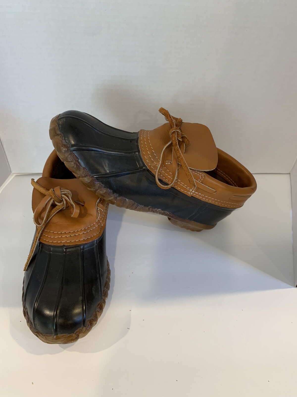 Vintage Cabelas mens Bean Boots Low Ankle Duck Boots … Gem