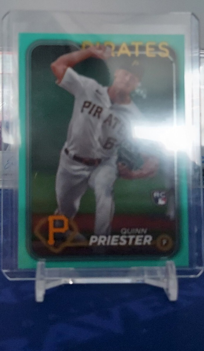 2024 Topps Series 1 - Aqua #93 Quinn Priester (RC)