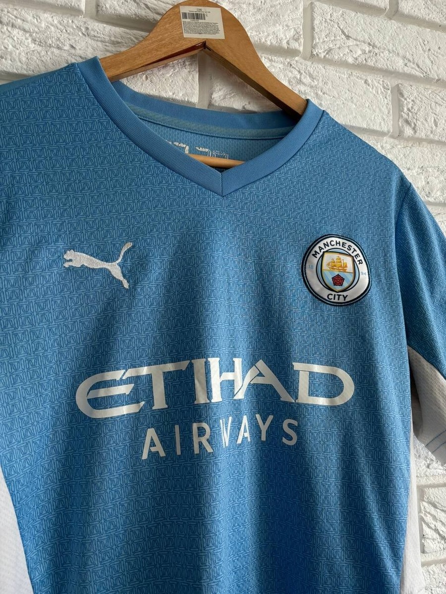 Manchester city football t-shirt jersey 2020/2021 size M