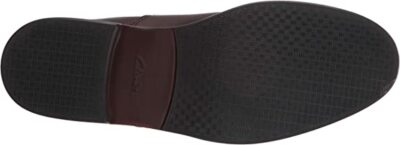 NEW - Clarks Mens Paulson Up Chelsea Boot Dark Brown Leather  display picture 2