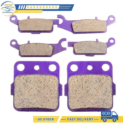 Brake Pads 3 Pairs Front Rear For Yamaha YFM250R Raptor 250 Carbon Fiber
