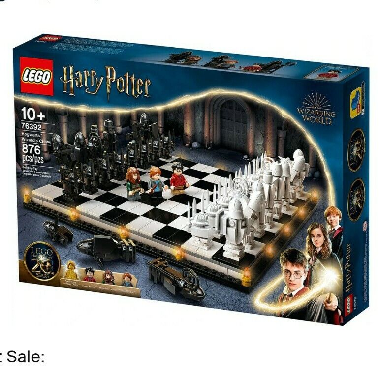 Lego Harry Potter 76392 Hogwarts Wizard´s Chess - LEGO Speed Build Review 