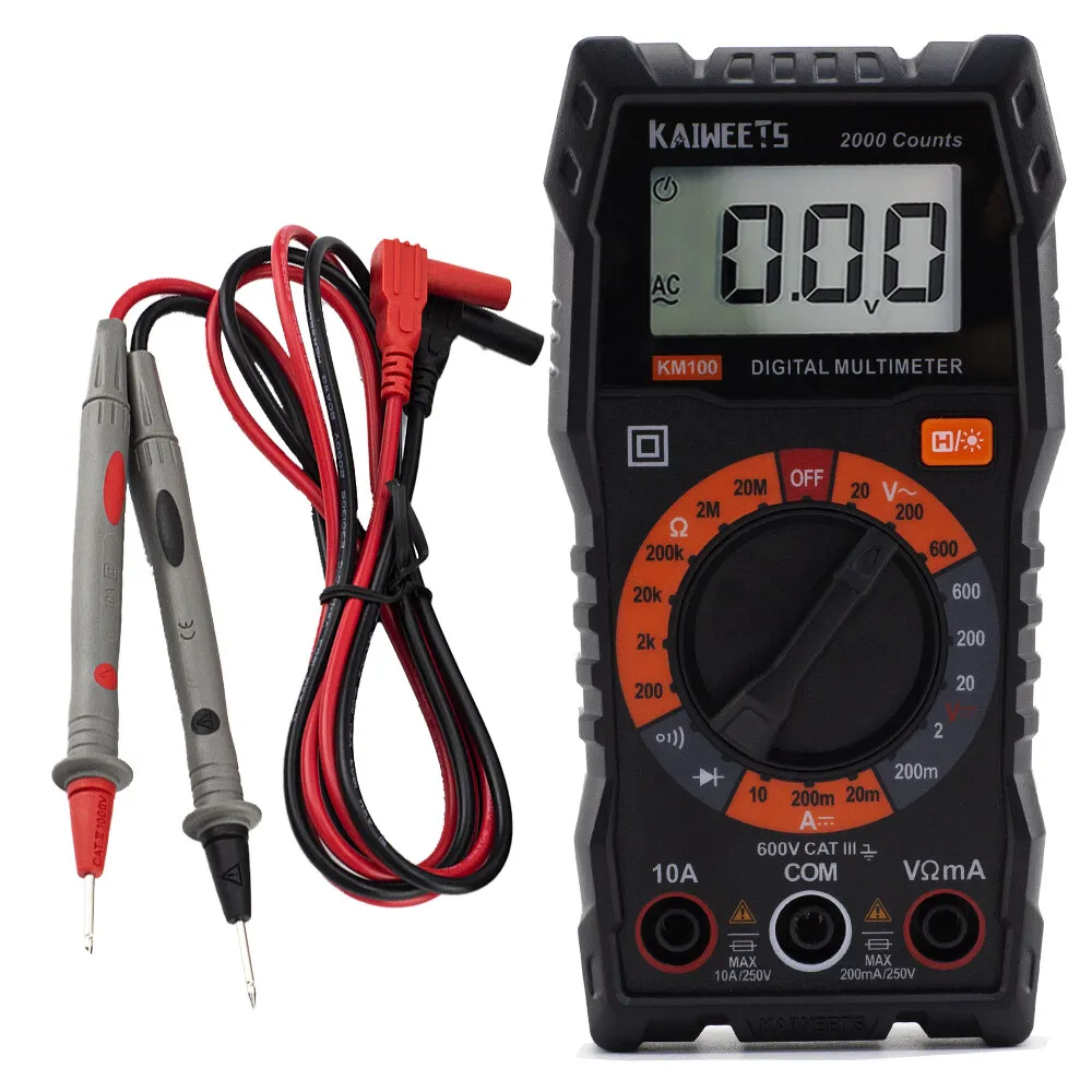 KAIWEETS KM100 Digital Multimeter for AC/DC Voltage DC Current