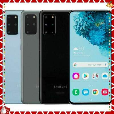 Samsung Galaxy S20+ Plus 5G SM-G986U1 -128GB Unlocked Open Box 6.7'' 64MP Android