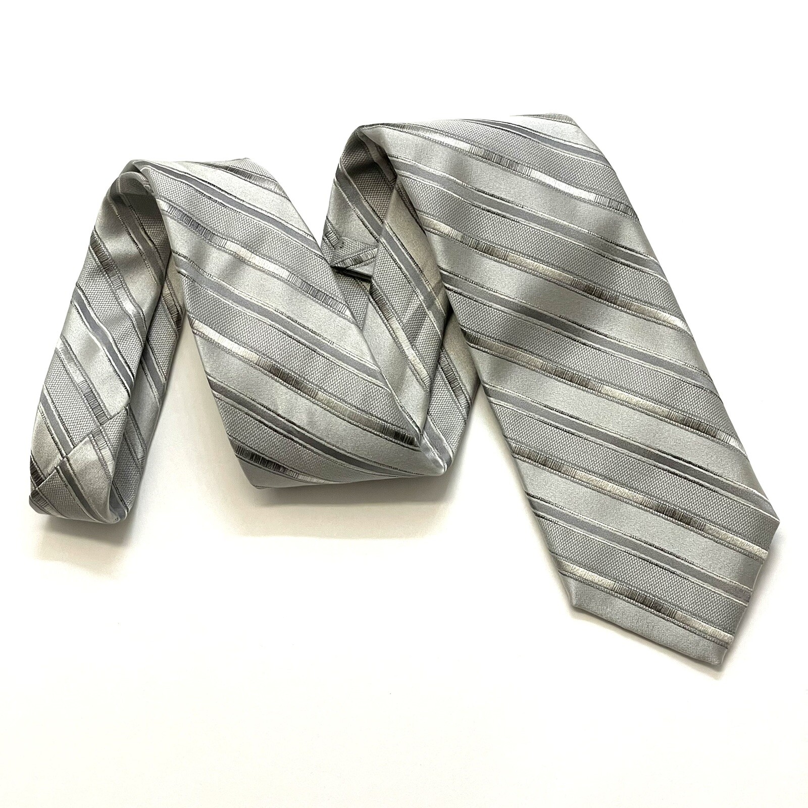 Robert Talbott Carmel Vintage Silver-Gray Chrome … - image 2