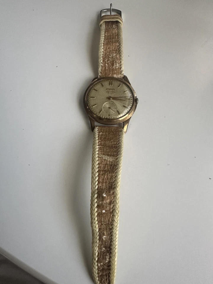 Vintage Large Omodox Precision Deluxe 38mm Windup 17 Jewel Watch - Image 4 of 4