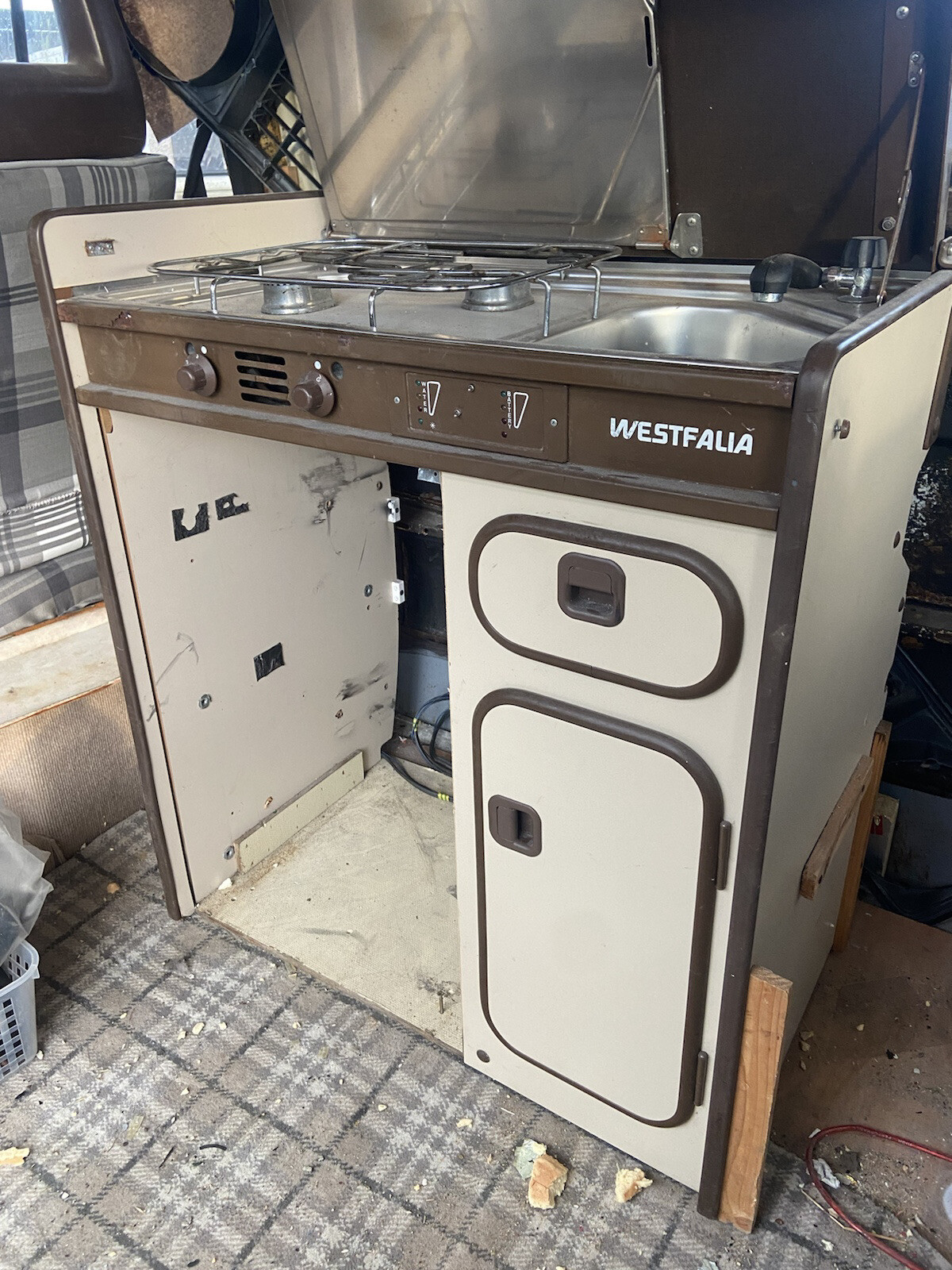 VW T25 T3 Westy Camper Interior Units Kitchen Furniture Unit eBay
