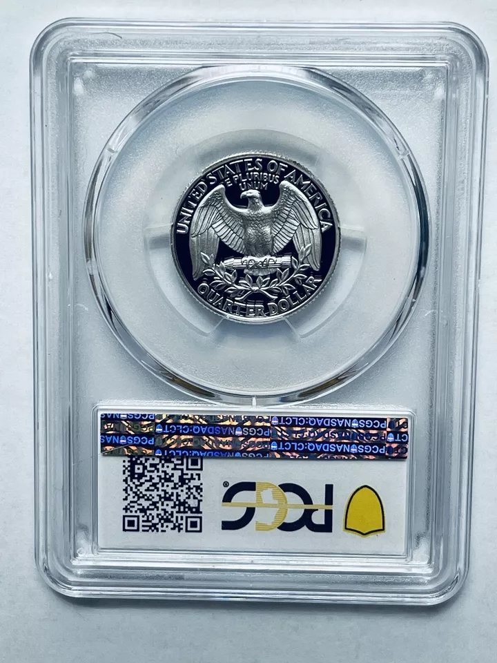 1995-S Washington Quarter Silver PCGS PR70DCAM - Image 2 of 4