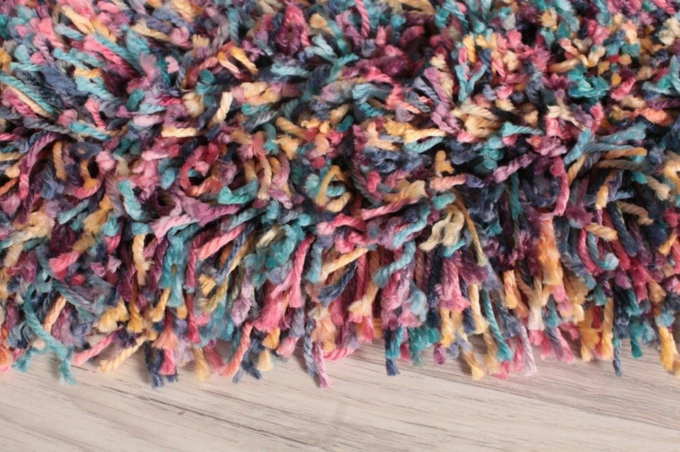 Popcorn Jellybean Turkish Shag Rugs Living Room Décor Carpet Luxurious Floor Mat - Image 2 of 4
