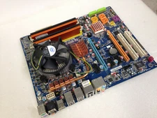Gigabyte GA-P35-DS3P W/ 8GB(2GBx4) Memory & Intel Core(TM)2 Quad Q6600 CPU & Fan