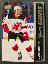 Mason GEERTSEN 2021-22 Upper Deck Series 2 Young Guns #470 New Jersey Devils
