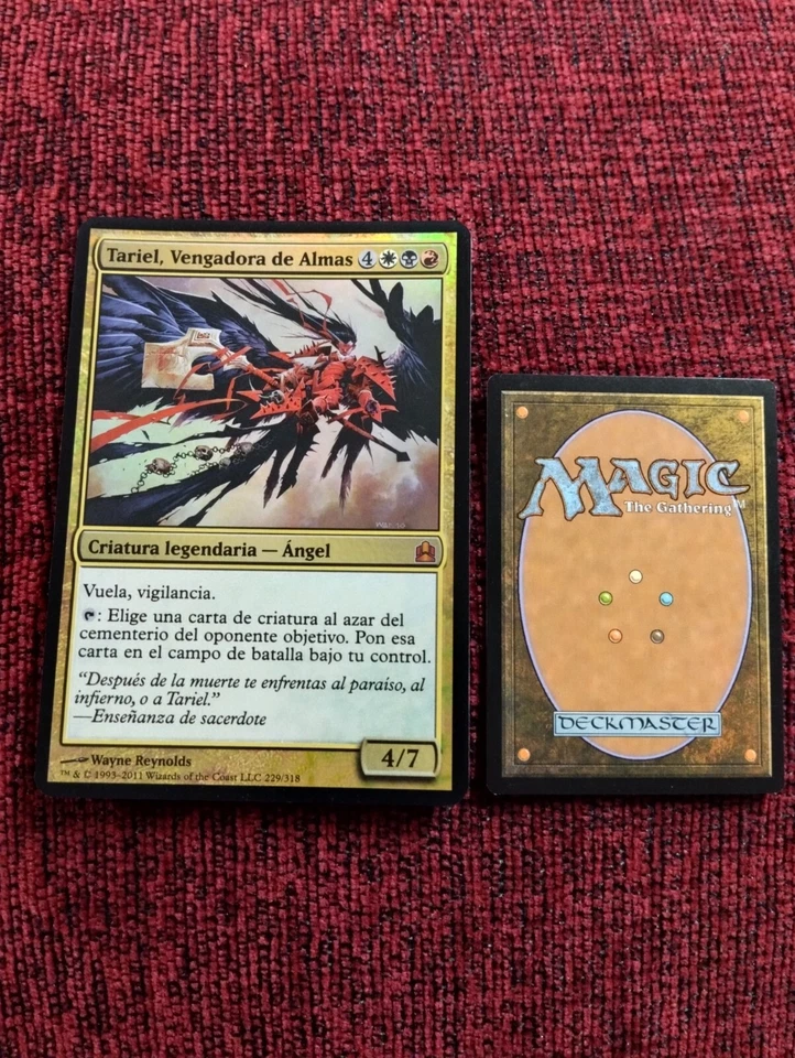 MTG TARIEL, RECKONER OF SOULS (Tariel, Vengadora de Almas) OVERSIZED FOIL WOTC - Image 2 of 4