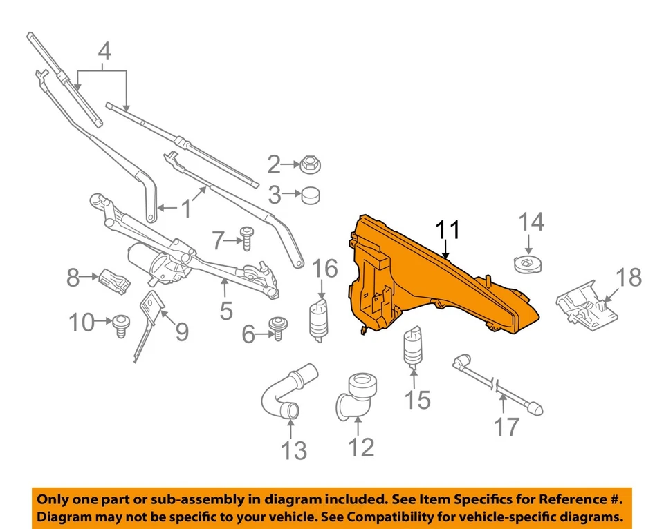 二手洗衣机液库 适合:2014 Bmw X5 带前照灯垫圈 A 级 — 第 3/4 张图片