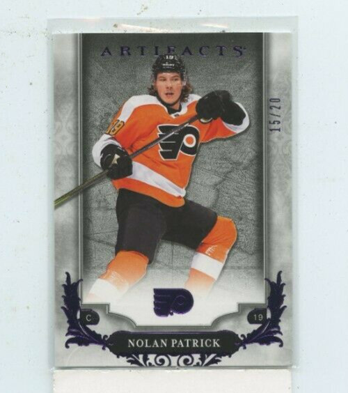 NOLAN PATRICK 2018-19 Upper Deck Artifacts Purple Parallel #D /20 Flyers