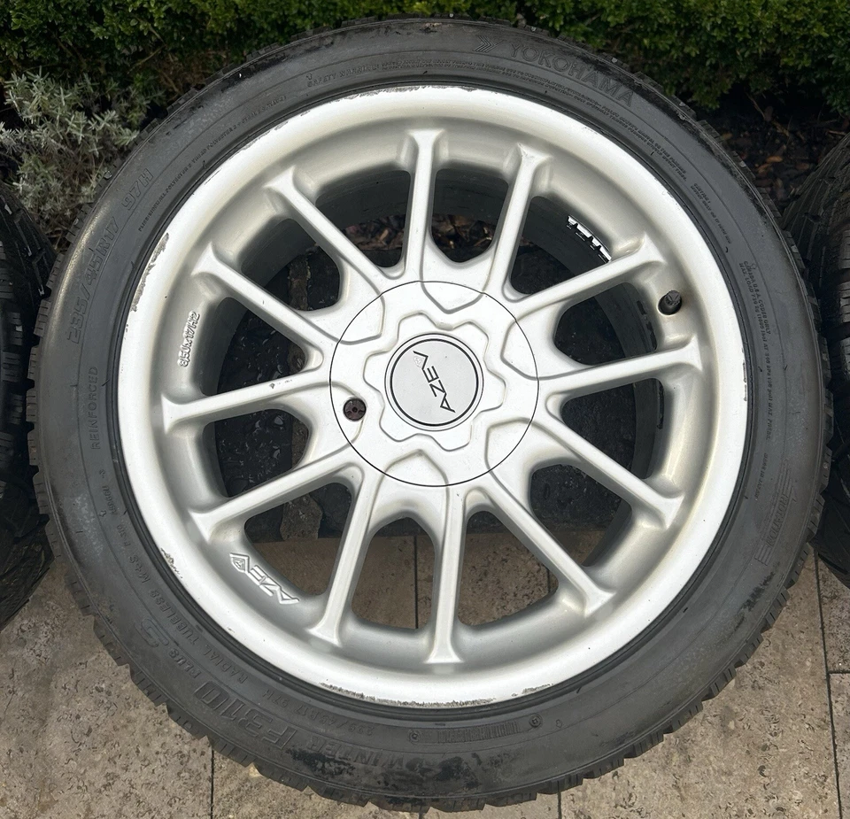 AZEV BY SM Zbh Porsche 911 993 986 964 Felgen 7,5 + 8,5 X 17 rim 112 Rad - Bild 4 von 4