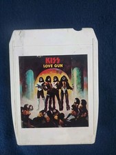 8 track tape, Kiss, Love Gun, Untested