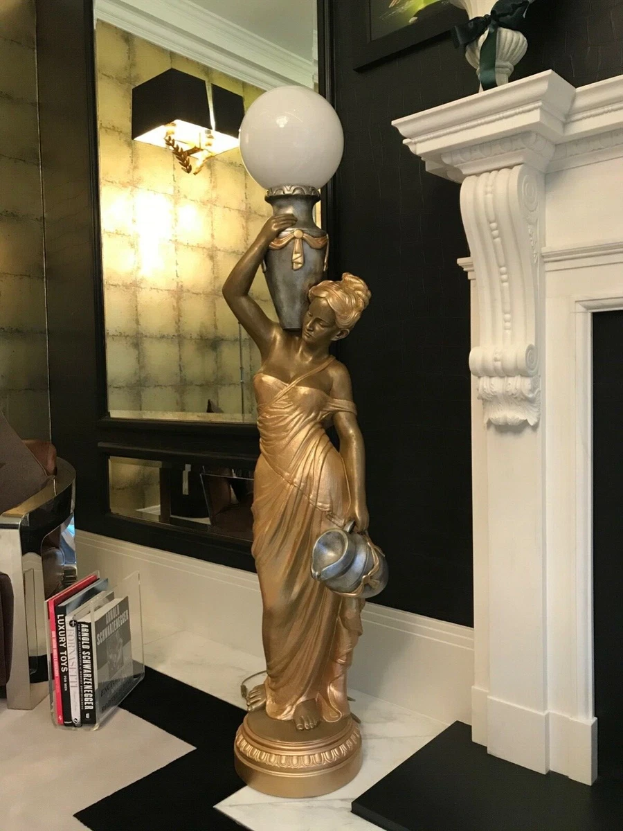 Antique statue sale floor lamps