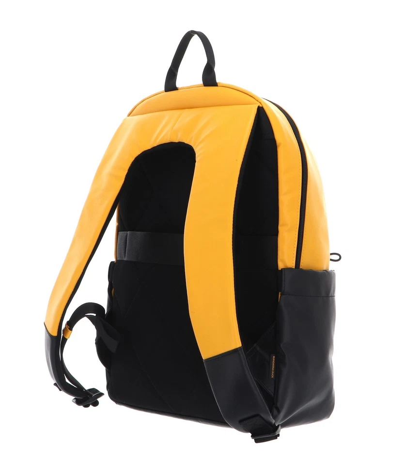 MANDARINA DUCK Eco Coated Backpack Rucksack Rucksack Duck Yellow dunkelgelb Neu - Bild 4 von 4