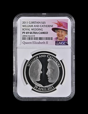 2010 英国 ロンドン五輪 5ポンド銀貨 NGC PF69 2010 英国 ロンドン五輪