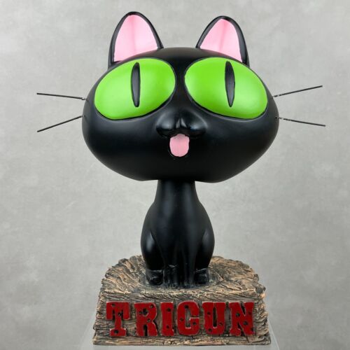 GEE Great Eastern Trigun Kuroneko-sama Black Cat Bobblehead Anime Figure - Afbeelding 1 van 8