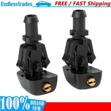 2X Windshield Wiper Washer Spray Jet Nozzle For Ford F150 2004-2014 3W7Z17603AA