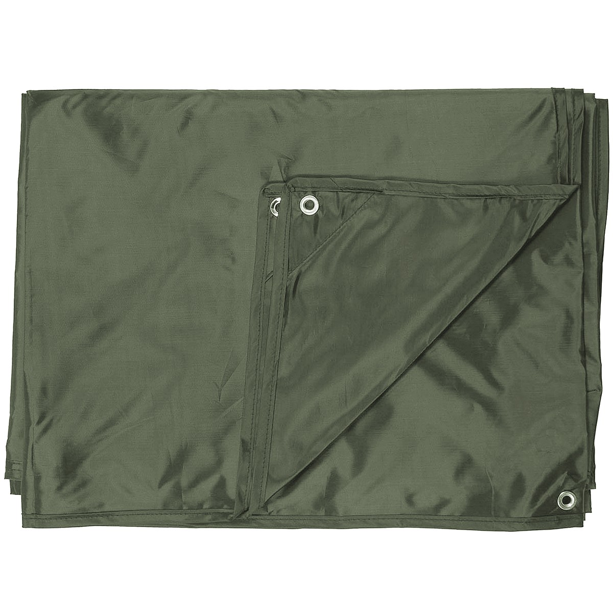 MFH Lona Alquitranada Impermeable Senderismo Camping Exterior Bushcraft Oliva