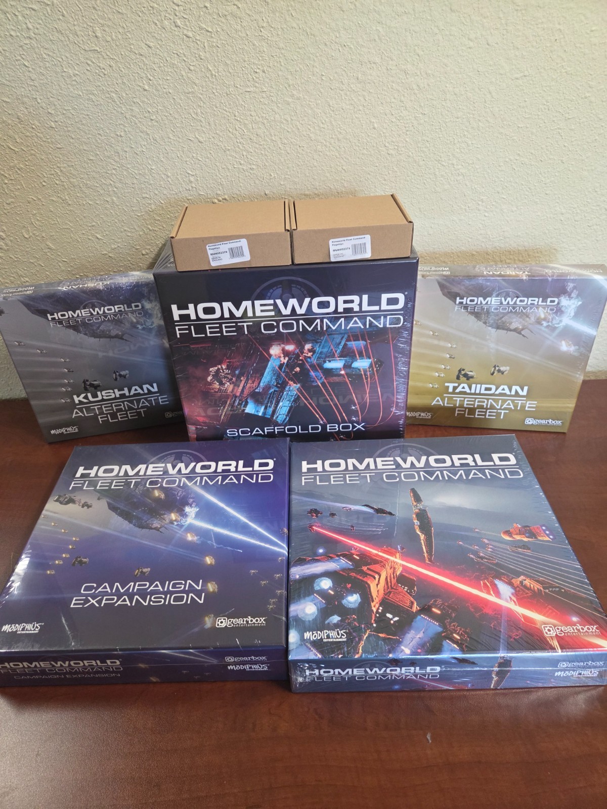 Homeworld Fleet Command board game - Modiphius Entertainment