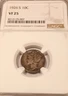 1926-S MERCURY DIME KEY DATE LOW MINTAGE NGC VF25
