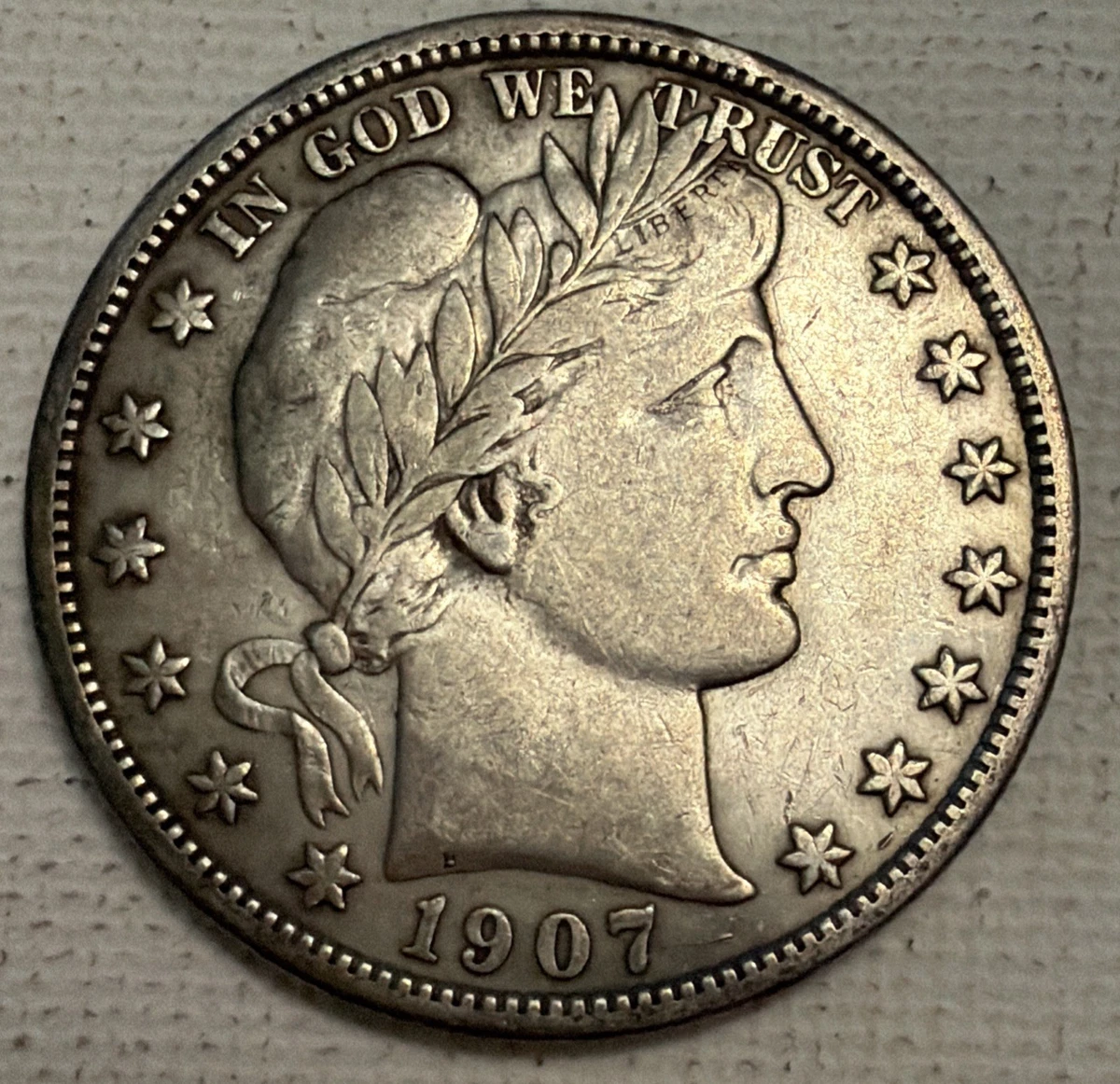 1907 Year Barber Half Dollars (1892-1915) for sale | eBay