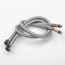 Flexible M10  Tap Connectors, Kitchen / Basin Monobloc Mixer Hose Pipe Tails