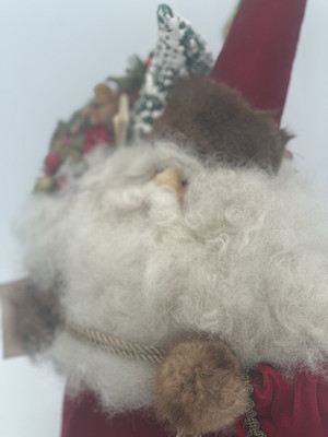 Handcrafted Santa Claus / St. Nick | Apple Whimseys | Lita Gates