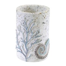 Avanti Coastal Terrazzo Multicolor Tumbler Durable Resin Toothbrush Holder