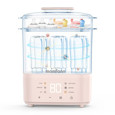 Bottle Sterilizer and Dryer, Compact Electric Steam Baby Bottle Sterilizer  Ester