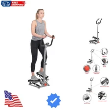 Twist Stepper with Handlebar, Stair Step Machine for Cardio Workout, Compact ...