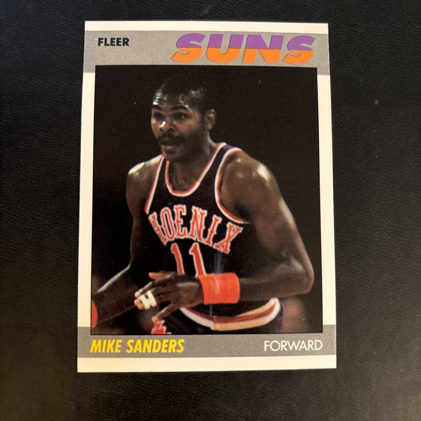 1987-88 Fleer - Mike Sanders #96