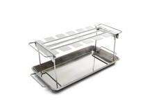 Broil King Stainless Steel Roaster And Wing Rack With Pan