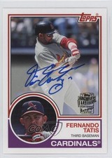 2016 Topps Archives Fan Favorites 1983 Design Fernando Tatis #FFA-FT Auto 0ii1