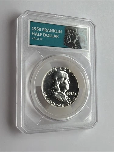 1958 Franklin Half Dollar Proof 🇺🇸