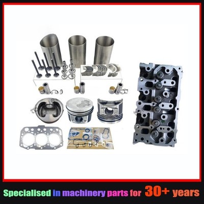 New Overhaul Rebuild Kit+Cylinder head For Yanmar 3TNM74 Engine John Deere 1023E