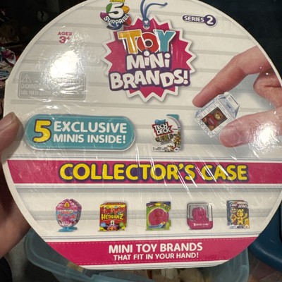 Mini Brands TOYS 5 Suprise Collector's Case Series 2 (With 5 Exclusive Minis)