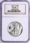 Gem White 1946-S Walking Liberty Half Dollar NGC MS-66-Please compare to others
