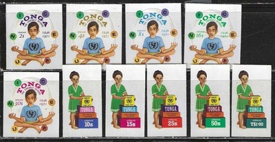 Tonga Scott 282-6, C100-6 MNH LotBDP39159