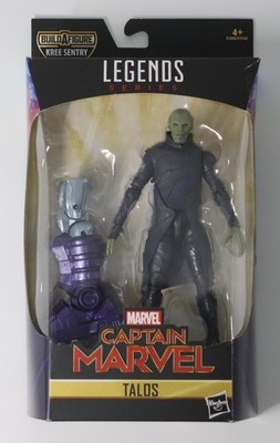 Marvel Legends Captain Marvel Talos Action Figur BAF Kree Sentry Hasbro