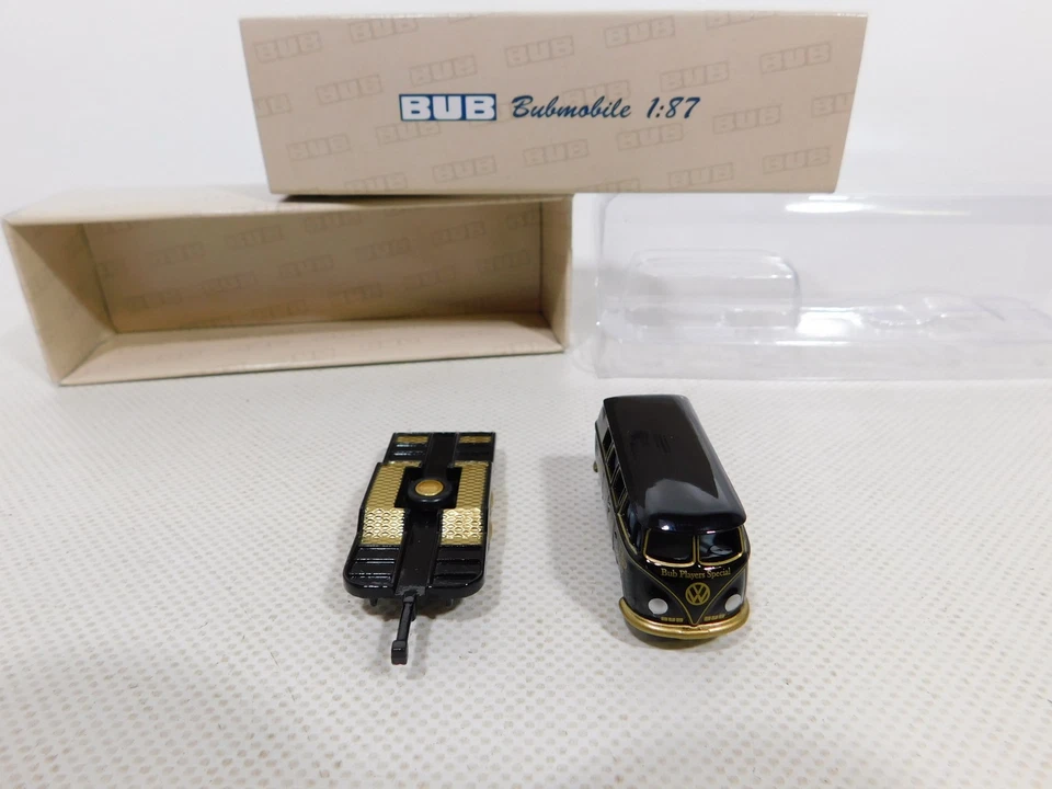 Bub Bubmobile H0 1:87 065550 VW T1 Bus Bub Racing 2007 Mint Box #DP133-0,5 - Immagine 3 di 4