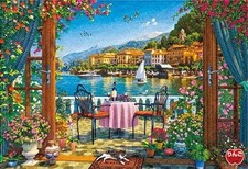 Jigsaw puzzle Holiday of Lake Como 300 piece 26x38cm 