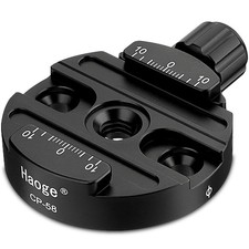CP58 58mm Screw Knob Quick Release Clamp Adapter Mount Camera Tripod Ballhead