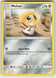 Meltan 128/214 Unbroken Bonds Common