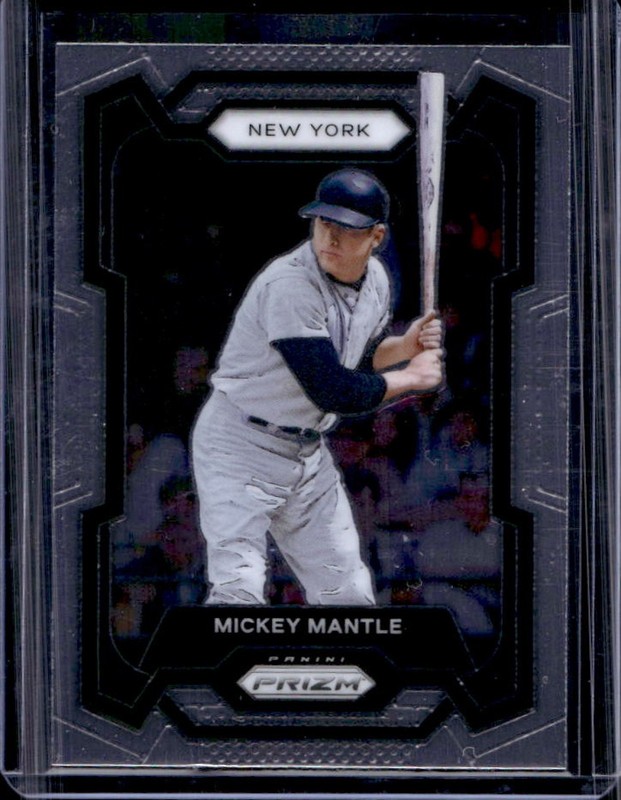 2024 Panini Prizm Mickey Mantle #130 New York Yankees