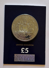 2021 MY HEART & MY DEVOTION £5 Five Pounds Coin change checker bunc
